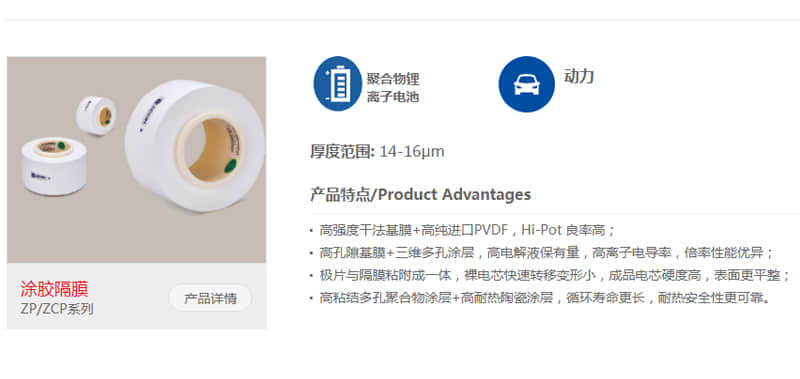 ZIMT中兴新材_锂离子电池隔膜专用麻豆一级AV片合作伙伴